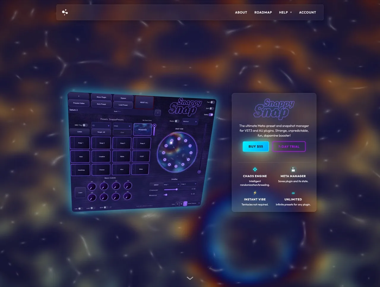 Electric Smudge “Snappy Snap”