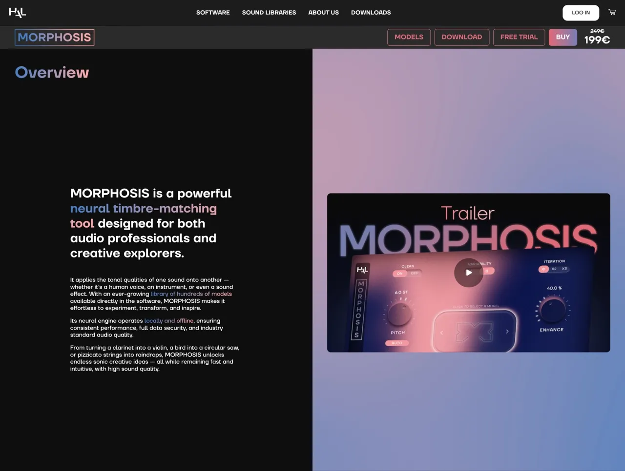 HAL Audio “Morphosis”