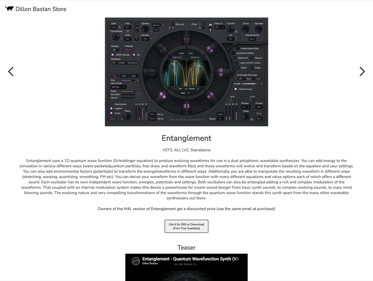 Dillon Bastan “Entanglement”
