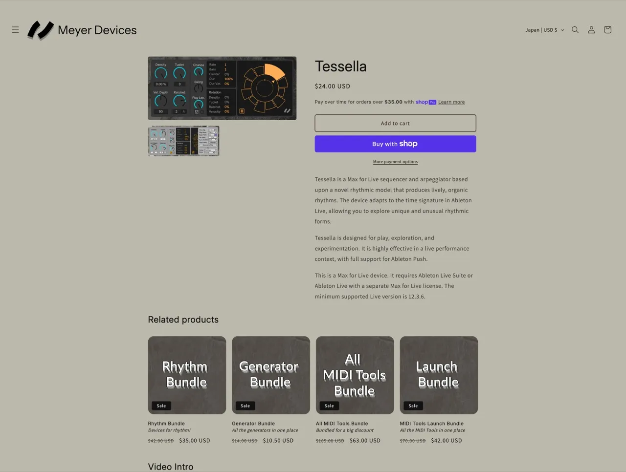 Meyer Devices “Tesslla” [M4L]